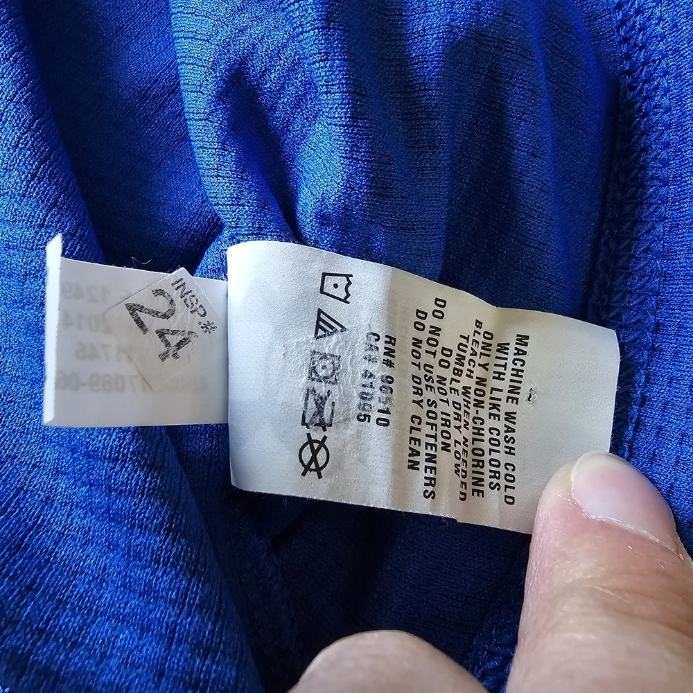 Under Armour Bright Blue Thermal Top Youth MD Loose Fit